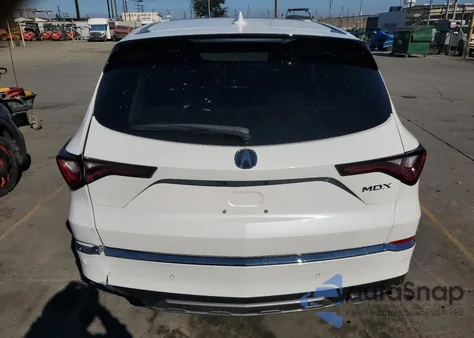 2025 Acura Mdx Technology from USA, damaged, VIN 5J8YD9H40SL003034